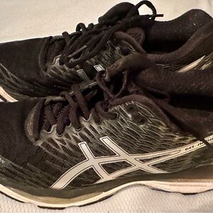 Asics Black and White Women's Sneakers